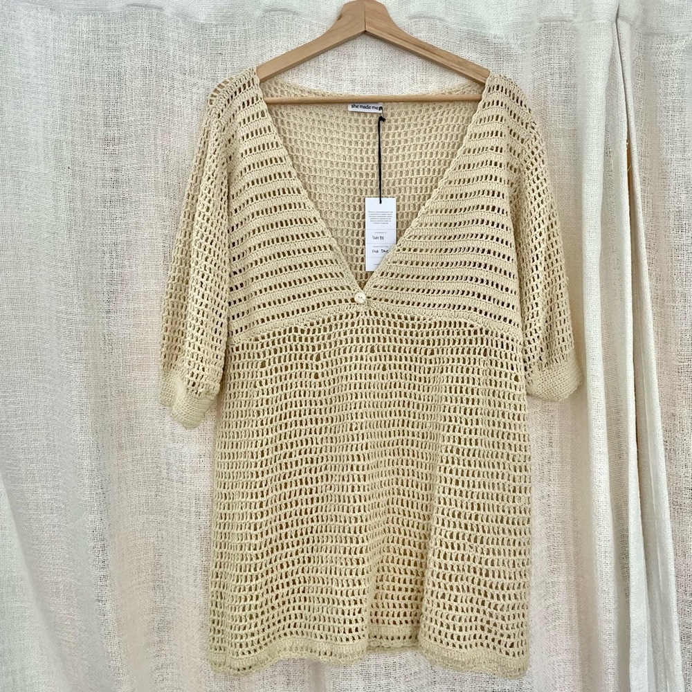 Handmade Australian beach coverup
